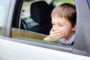 My child vomited in the car