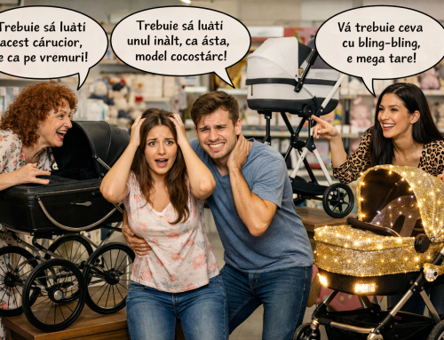 Și eu ce cărucior să iau, dear?